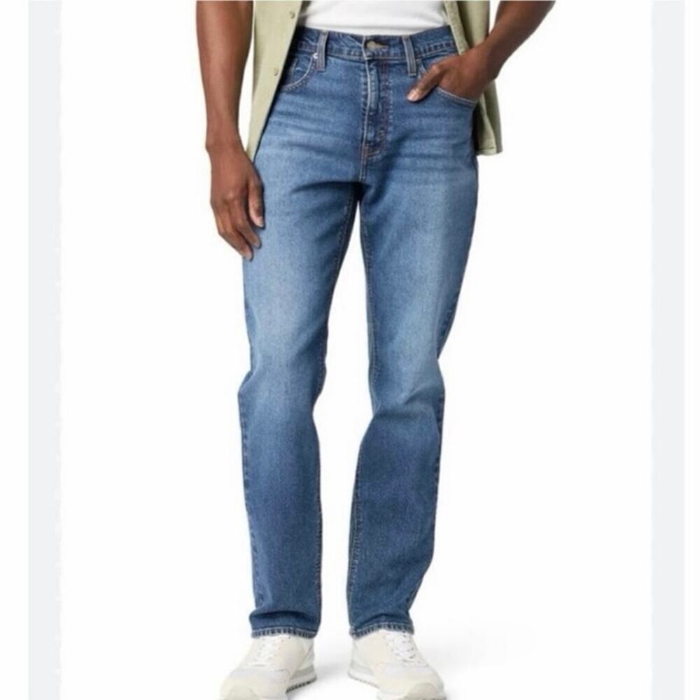 Levi Strauss Signature Athletic Fit Jeans Mens 34x34 Medium Wash